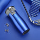 Vacuum Insulated Stainless Steel Travel Mugs Water Flask Thermal Tea Bottle - Krosscanada