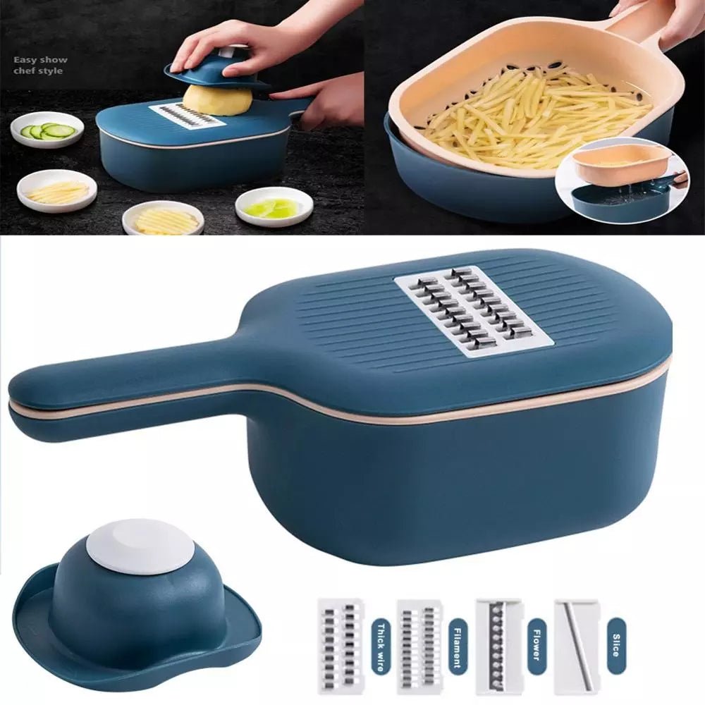 Vegetable Cutter Kitchen Accessories Fruit Potato Peeler Carrot Cheese Grater Vegetable Slicer - Krosscanada