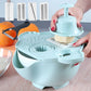 Vegetable Mandoline Cutter Fruit Slicer Multifunctional Potato Peeler Carrot Grater Kitchen Accessories With Drain Basket - Krosscanada