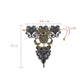 Vintage Lace Bracelet Ladies Gear Clock Steam Engine Jewelry Party Accessories - Krosscanada