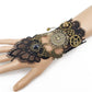 Vintage Lace Bracelet Ladies Gear Clock Steam Engine Jewelry Party Accessories - Krosscanada