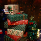 Vintage Stylish Christmas Themed Wrapping Paper - Krosscanada