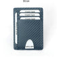 Wallets Black Business Card Holder For Men Simple Purse Bag - Krosscanada