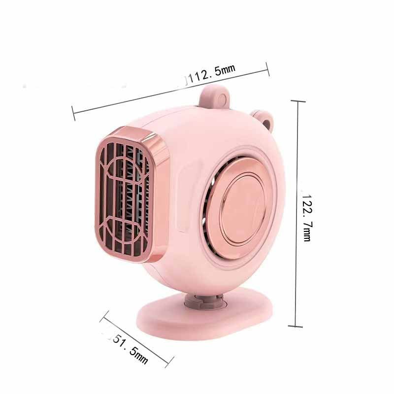 Warm Cold Dual Use Car Low Noise Defog Windscreen Fan Heater Demister Car Heater Fan Heater Window Mist Remover - Krosscanada