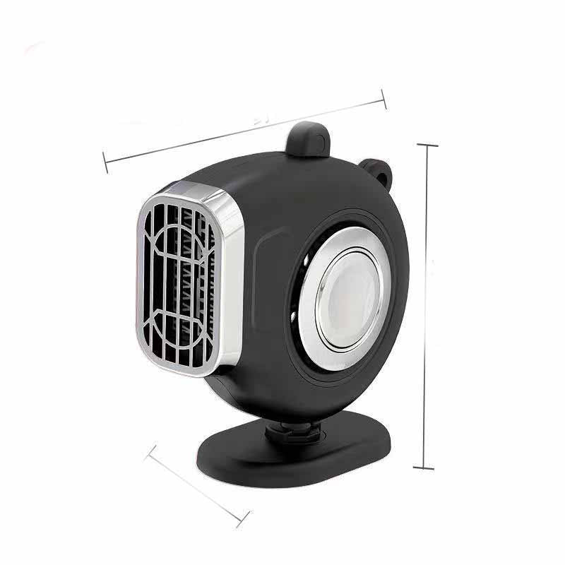 Warm Cold Dual Use Car Low Noise Defog Windscreen Fan Heater Demister Car Heater Fan Heater Window Mist Remover - Krosscanada