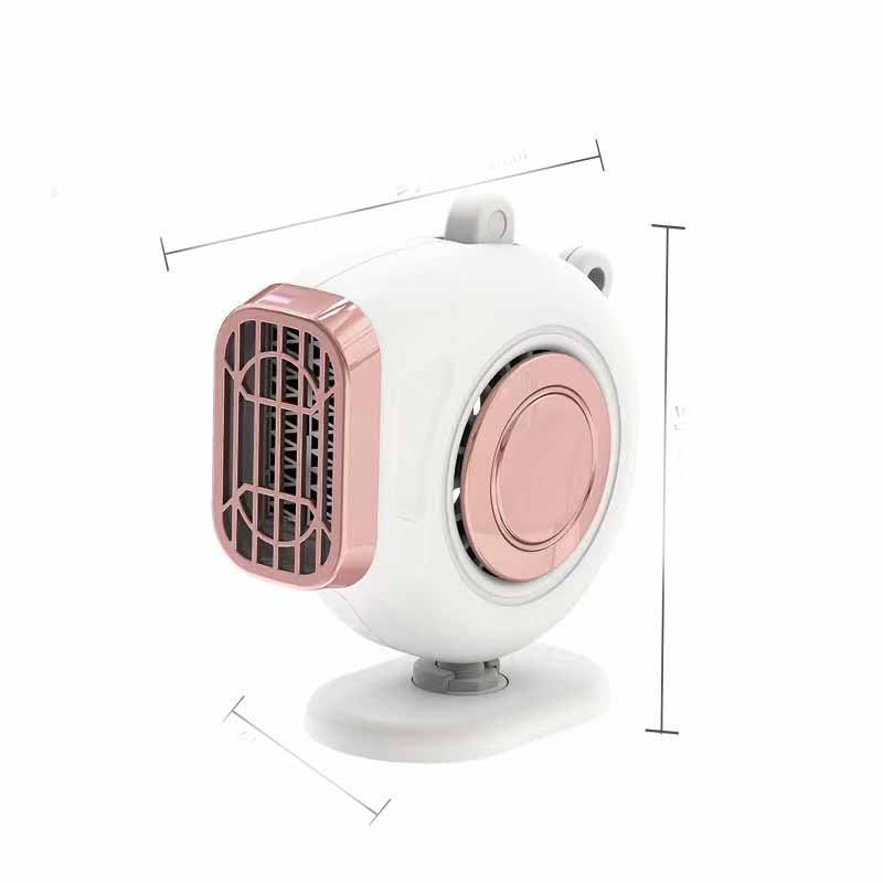 Warm Cold Dual Use Car Low Noise Defog Windscreen Fan Heater Demister Car Heater Fan Heater Window Mist Remover - Krosscanada