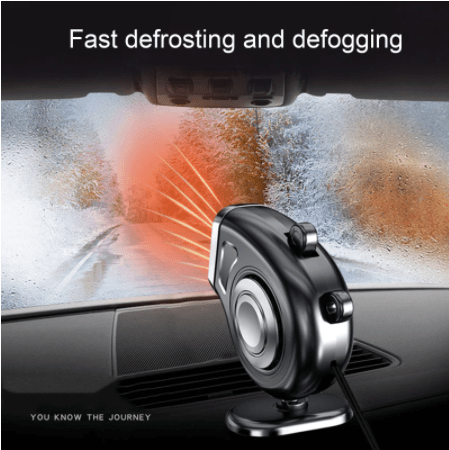 Warm Cold Dual Use Car Low Noise Defog Windscreen Fan Heater Demister Car Heater Fan Heater Window Mist Remover - Krosscanada