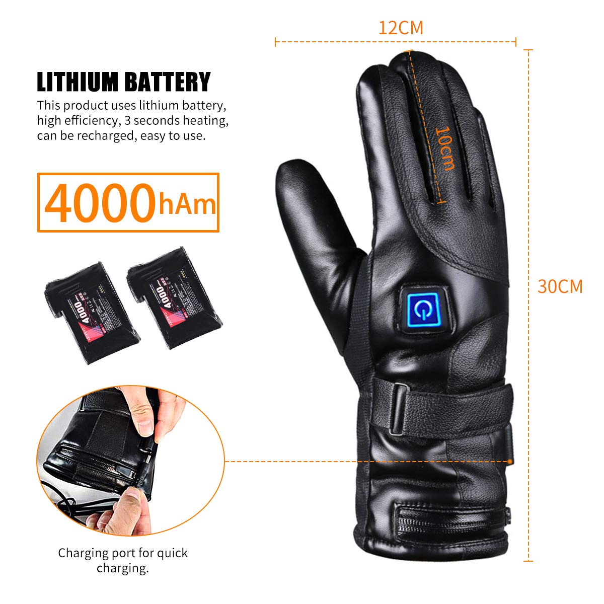 Warm gloves for outdoor cycling in winter - Krosscanada