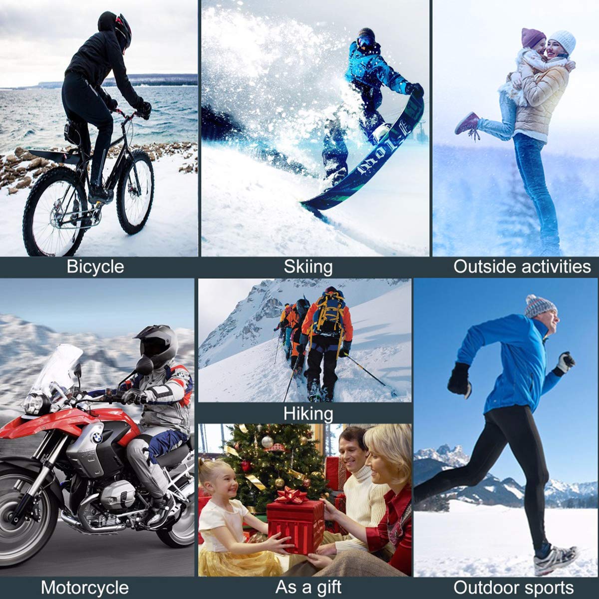 Warm gloves for outdoor cycling in winter - Krosscanada