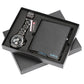 Watch Men's Wallet Fashion Birthday Gift Men's Quartz Watch Wallet - Krosscanada