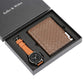 Watch Men's Wallet Fashion Birthday Gift Men's Quartz Watch Wallet - Krosscanada