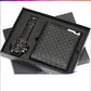 Watch Men's Wallet Fashion Birthday Gift Men's Quartz Watch Wallet - Krosscanada