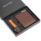 Watch Men's Wallet Fashion Birthday Gift Men's Quartz Watch Wallet - Krosscanada