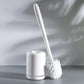 Water - free Wall - mounted Nordic Silicone Toilet Brush Set - Krosscanada