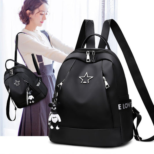 Waterproof Oxford Cloth Backpack 2020 New Mummy Bag Korean Fashion School Bag - Krosscanada