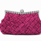 Wedding bag bridesmaid bag woven rhinestone party bag - Krosscanada