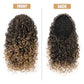 Wig Ponytail Wig Female African Small Curls - Krosscanada