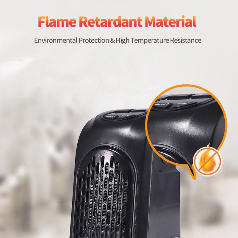 Winter Air Heater Fan Heater Electric Home Heaters Mini Room Air Wall Heater Ceramic Heating Warmer Fan For Home Office Camping - Krosscanada