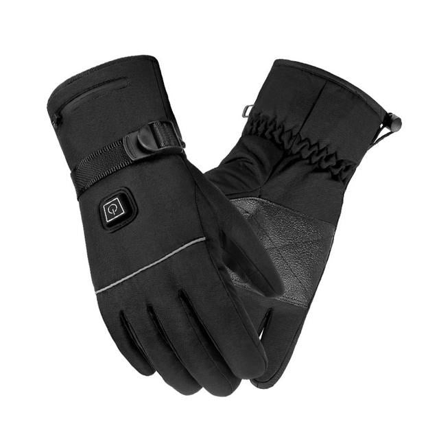 Winter Electric Motorcycle Heated Touch Screen Gloves - Krosscanada