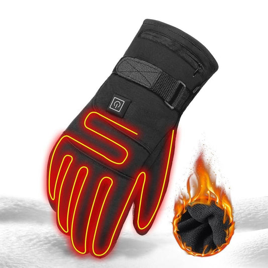 Winter Electric Motorcycle Heated Touch Screen Gloves - Krosscanada