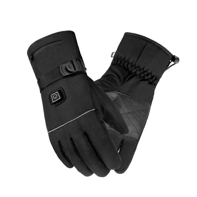 Winter Electric Motorcycle Heated Touch Screen Gloves - Krosscanada
