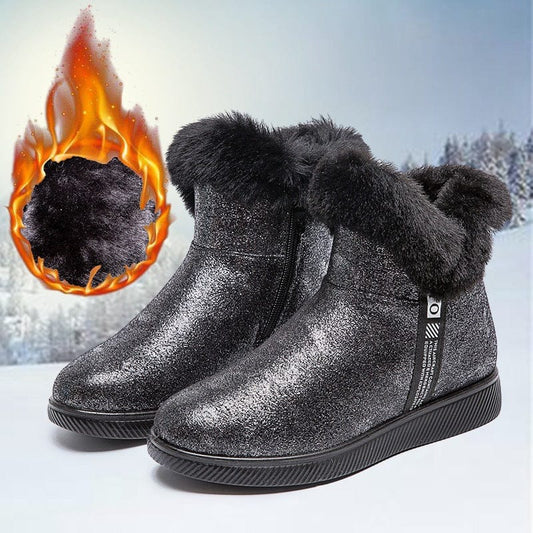 Winter sequined snow boots - Krosscanada