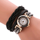 Women's Bracelet Watch, Simple Student Fashion Diamond Inch Circle Watch - Krosscanada