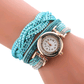 Women's Bracelet Watch, Simple Student Fashion Diamond Inch Circle Watch - Krosscanada