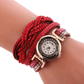 Women's Bracelet Watch, Simple Student Fashion Diamond Inch Circle Watch - Krosscanada