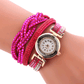 Women's Bracelet Watch, Simple Student Fashion Diamond Inch Circle Watch - Krosscanada