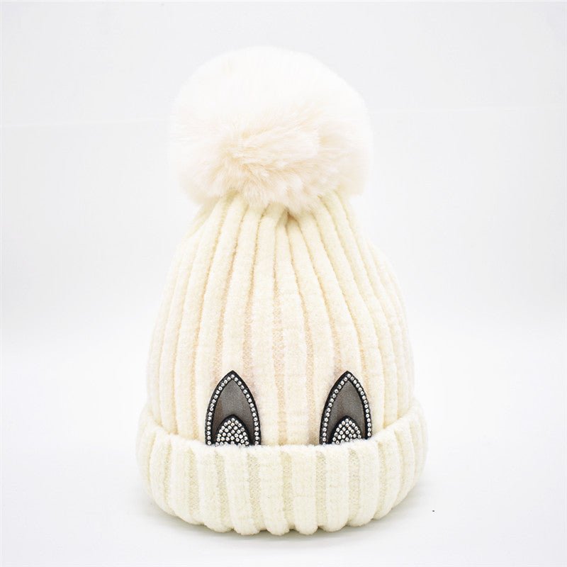 Women's winter knitted hat - Krosscanada