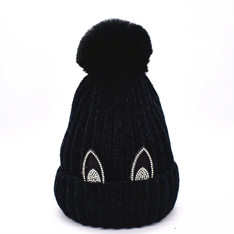 Women's winter knitted hat - Krosscanada