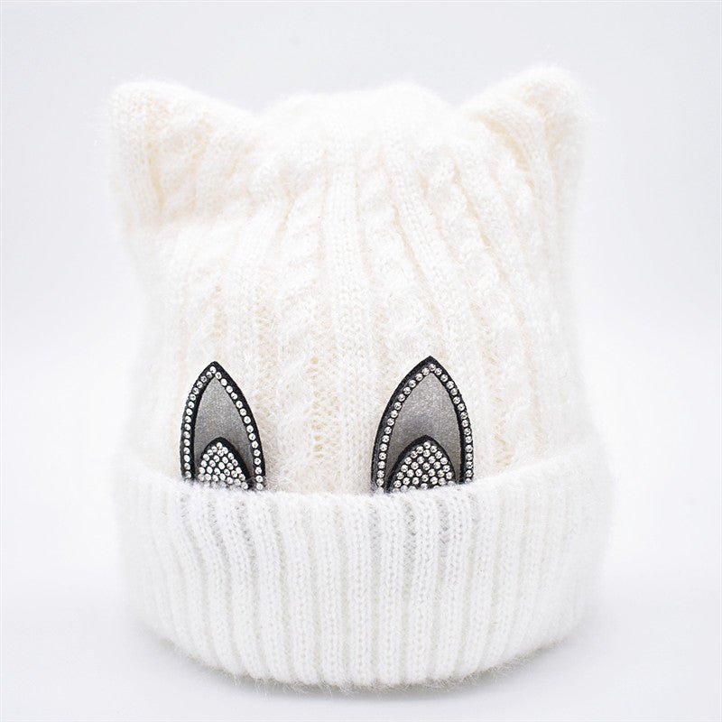 Women's winter knitted hat - Krosscanada