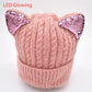 Women's winter knitted hat - Krosscanada