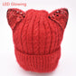 Women's winter knitted hat - Krosscanada