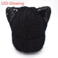 Women's winter knitted hat - Krosscanada