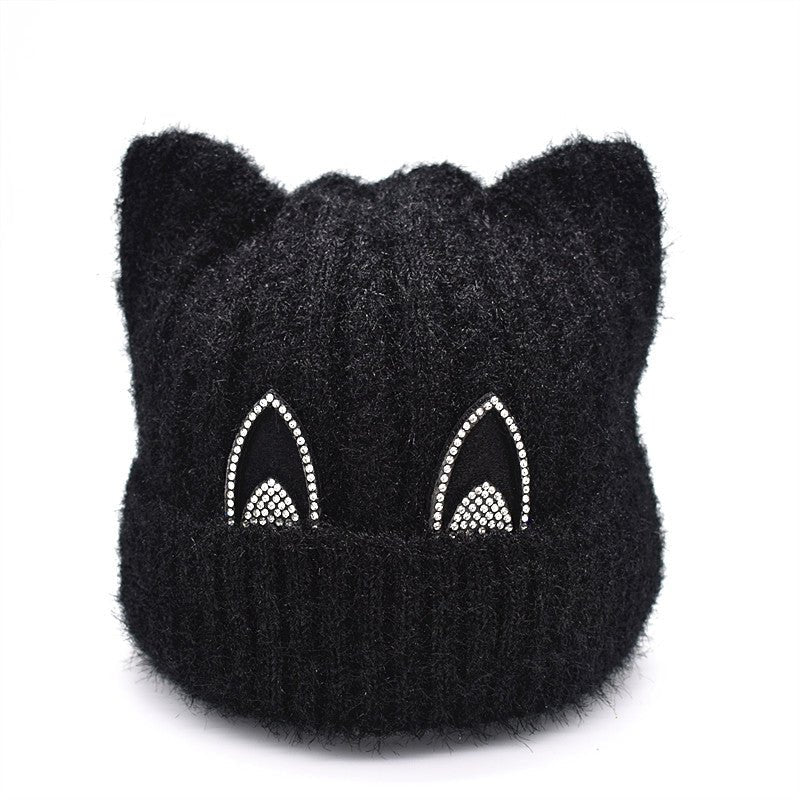 Women's winter knitted hat - Krosscanada