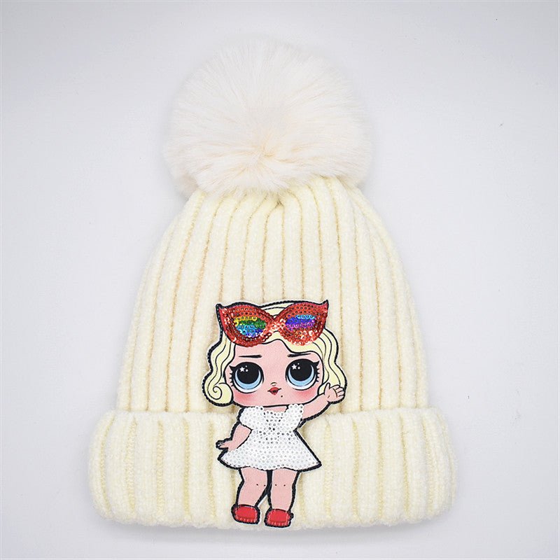 Women's winter knitted hat - Krosscanada
