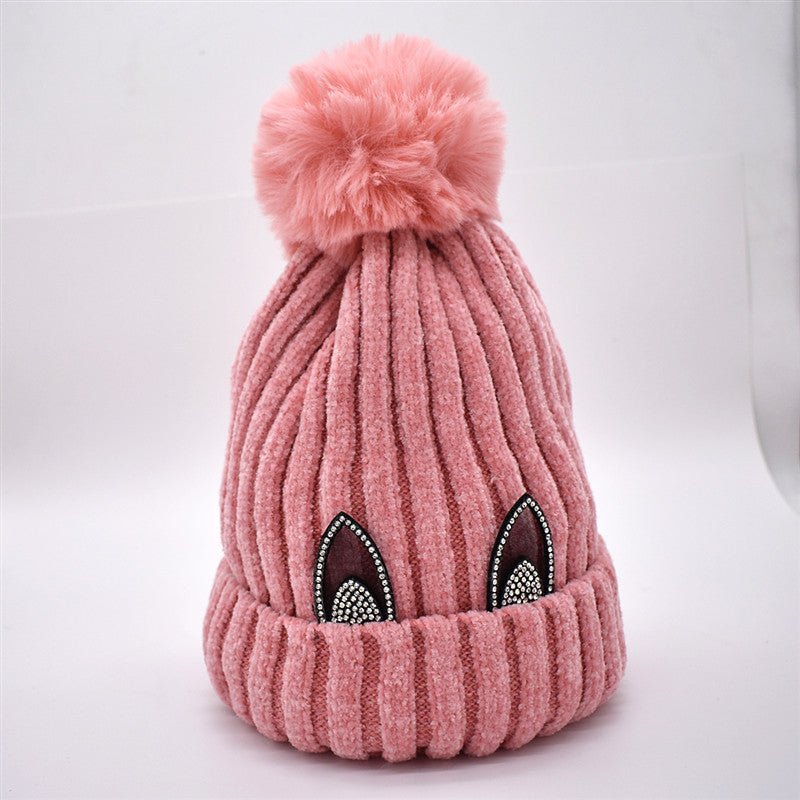 Women's winter knitted hat - Krosscanada