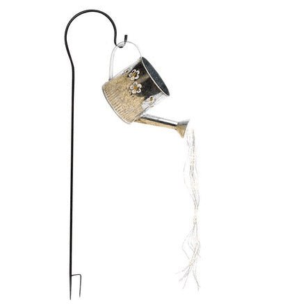 Wrought Iron Star Shower Garden Art Shower Lamp Watering Kettle Lamp Decoration - Krosscanada