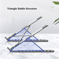 X Style Adjustable Foldable Aluminum Laptop Stand - Krosscanada