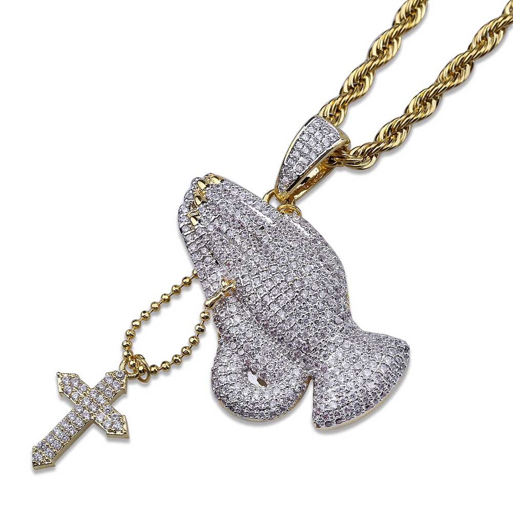 Zircon Hip Hop Necklace - Krosscanada