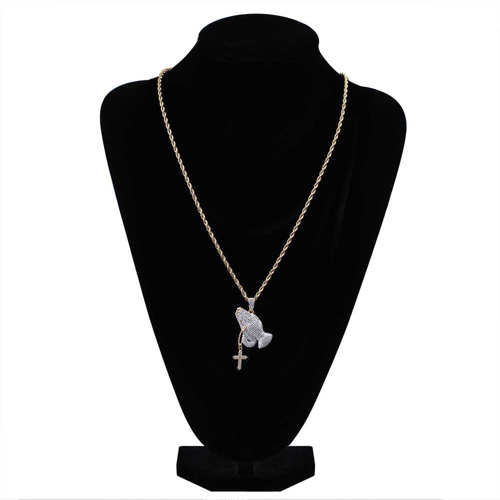 Zircon Hip Hop Necklace - Krosscanada