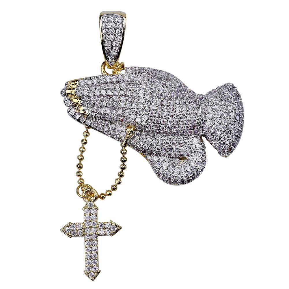 Zircon Hip Hop Necklace - Krosscanada