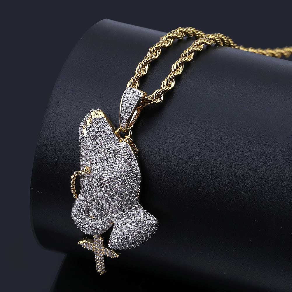 Zircon Hip Hop Necklace - Krosscanada