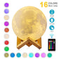 ZK20 Dropshipping USB Rechargeable 3D Print Moon Lamp Night Light Creative Home Decor Globe Bedroom Lover Children Gift - Krosscanada